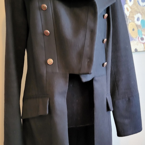 Vintage authentic steampunk Chloe military coat - size 38. - Picture 9 of 15